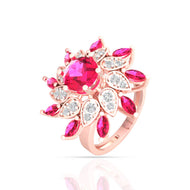 Scarlet Elegance Ring for Women