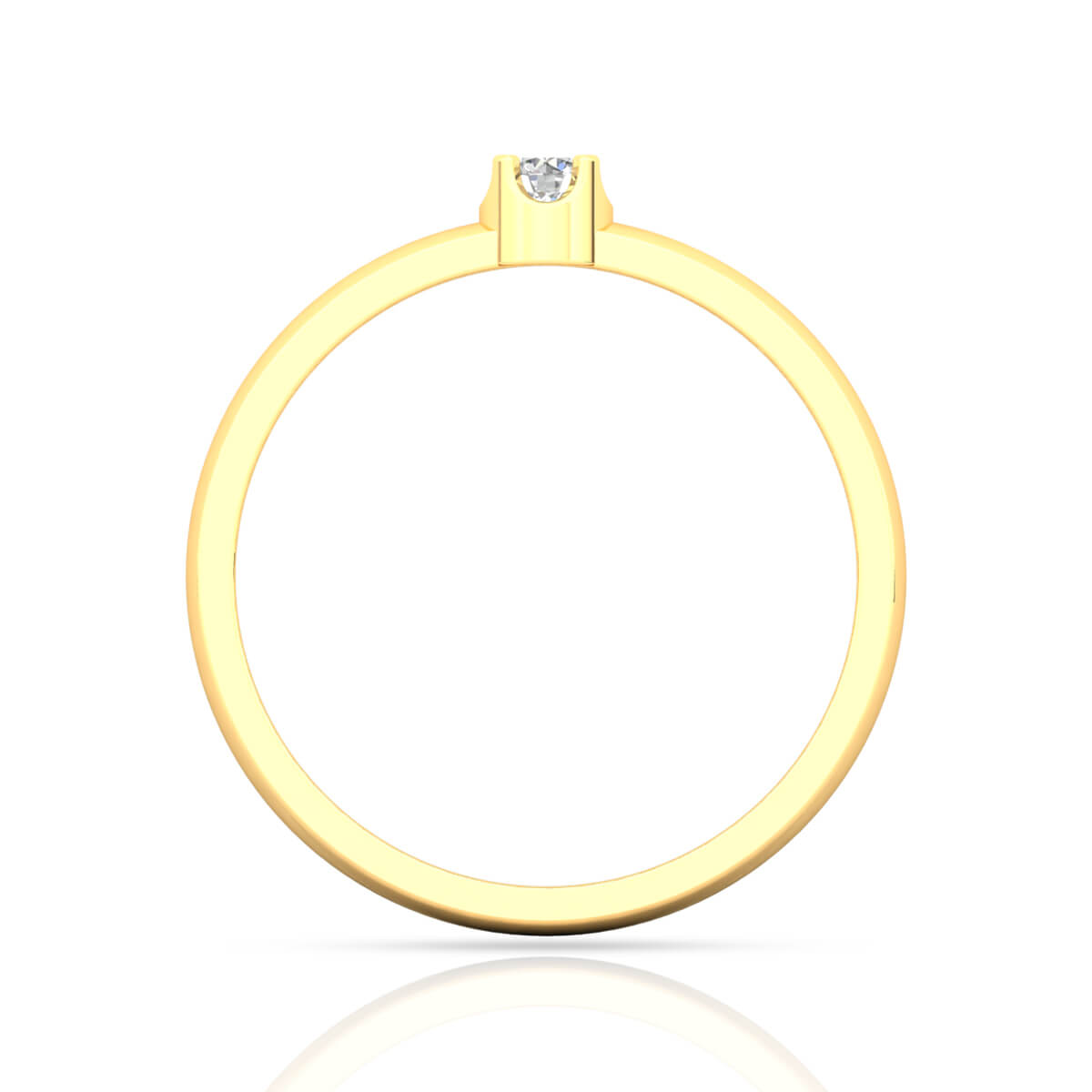 Pure Grace Solitaire Women Ring
