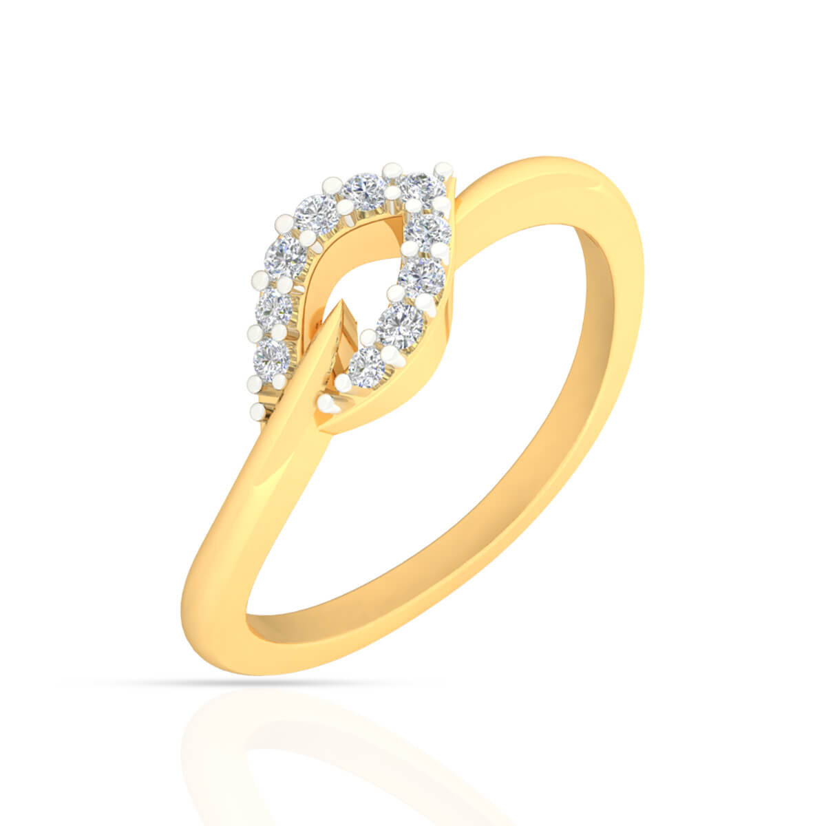 Modern Charm Diamond Ring for Women