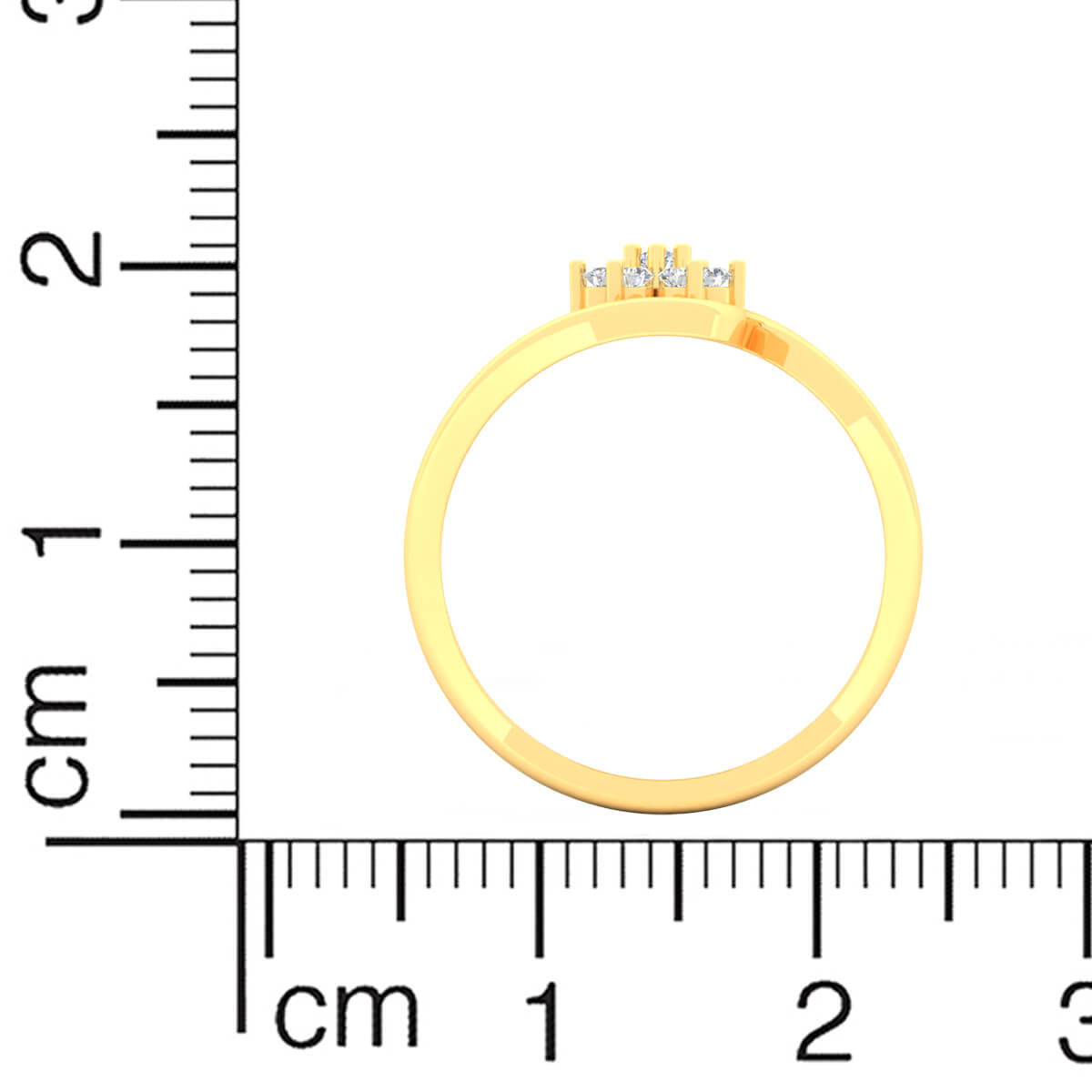 Radiant Stylish Star Diamond Ring for Women