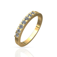 Simple Charm Diamond Ring for Women