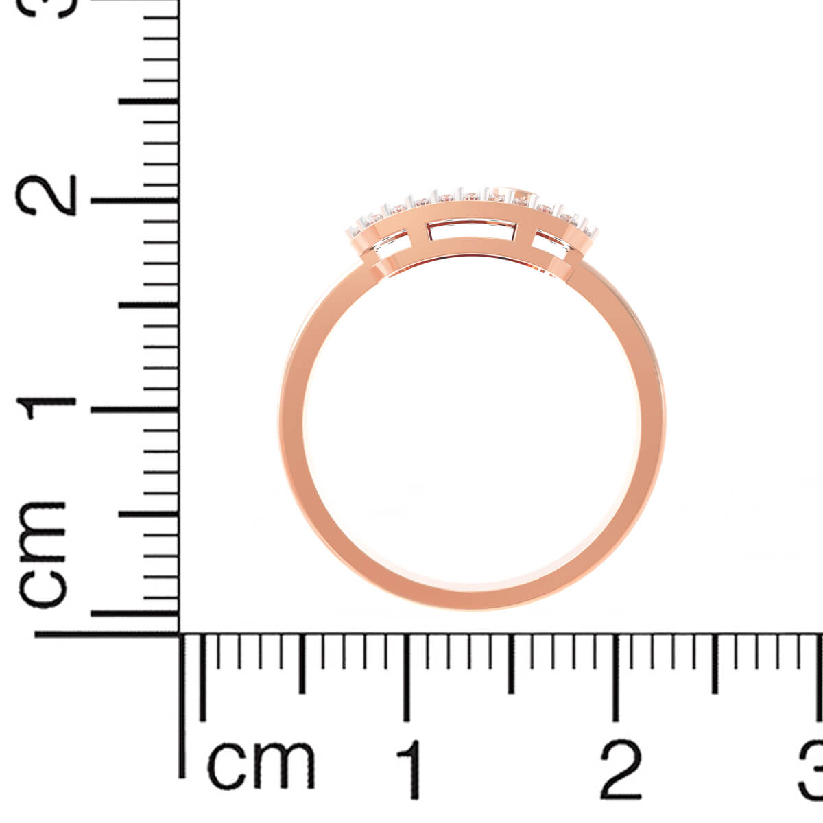 Gleaming Gold Ring with Modern Twist