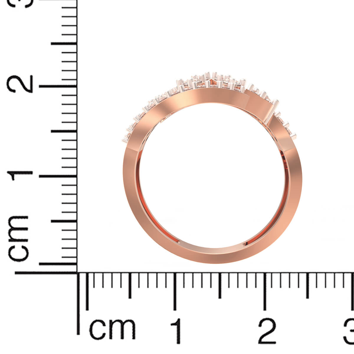 Enigmatic Shimmer Diamond Engagement Ring for Women