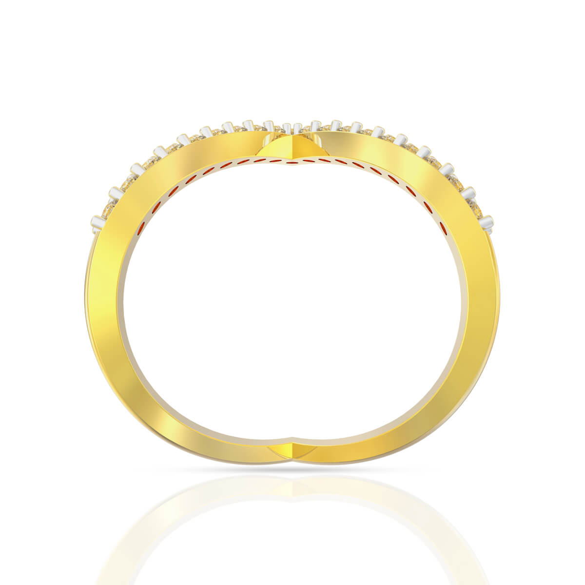 Luxe Heart Diamond Ring for Women