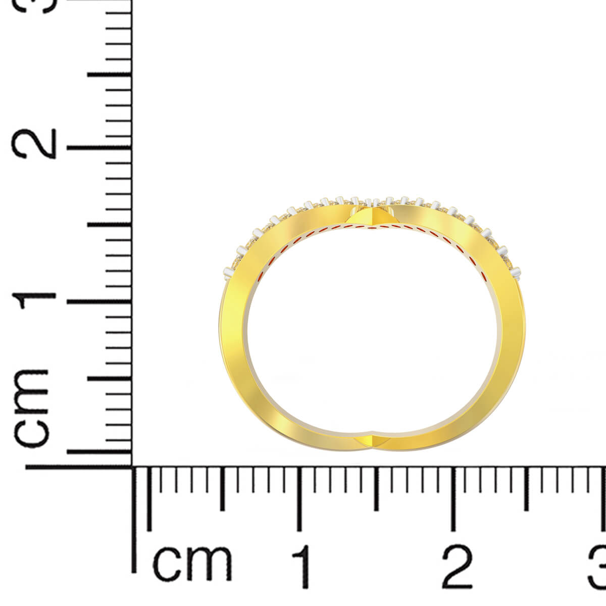 Luxe Heart Diamond Ring for Women