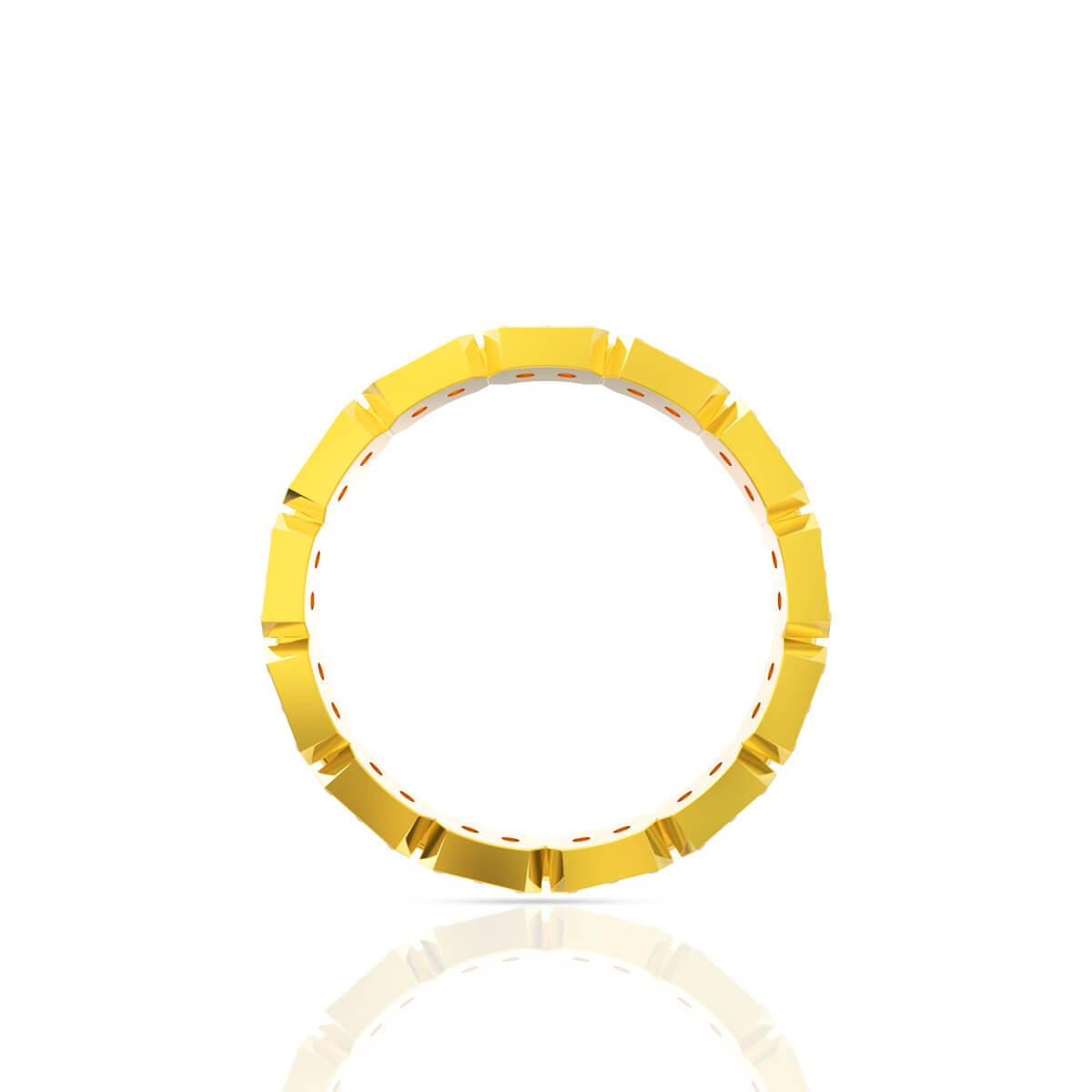Dainty Spark Diamond Couple Band