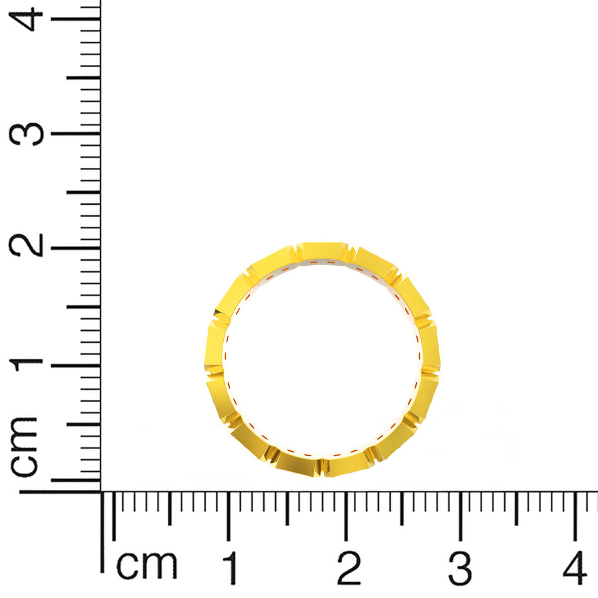 Dainty Spark Diamond Couple Band