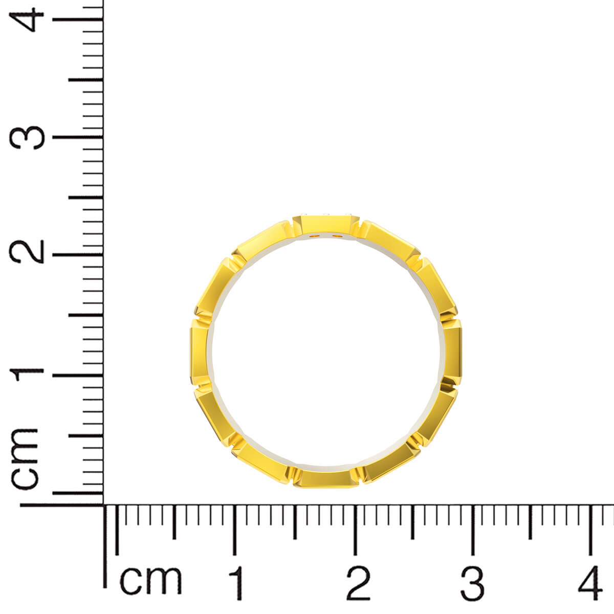 Dainty Spark Diamond Couple Band