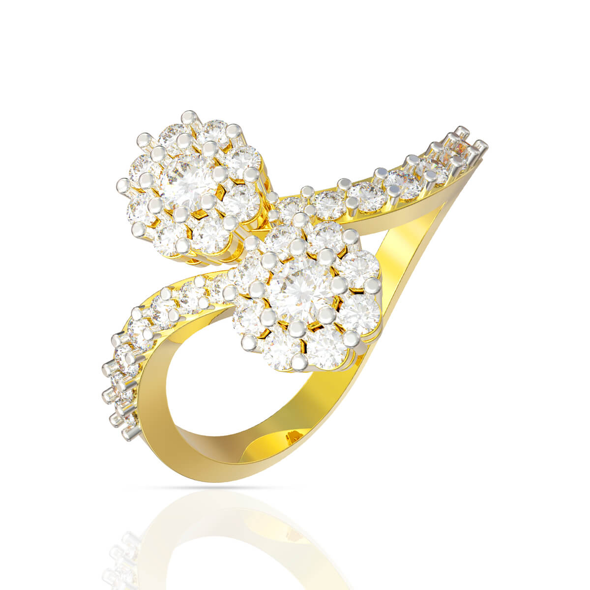 Charming Dazzling Orbs Ring for Women