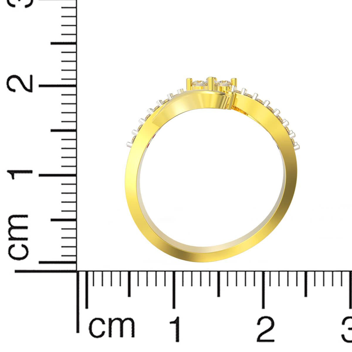 Exquisite Shimmer Diamond Ring for Women
