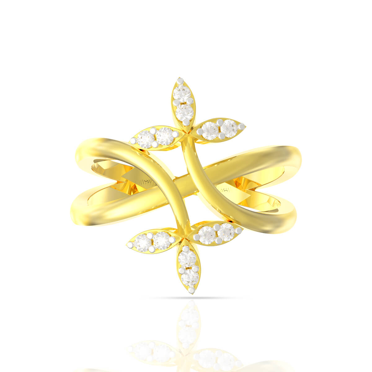 Magical Elegant Swirl Ring for Women