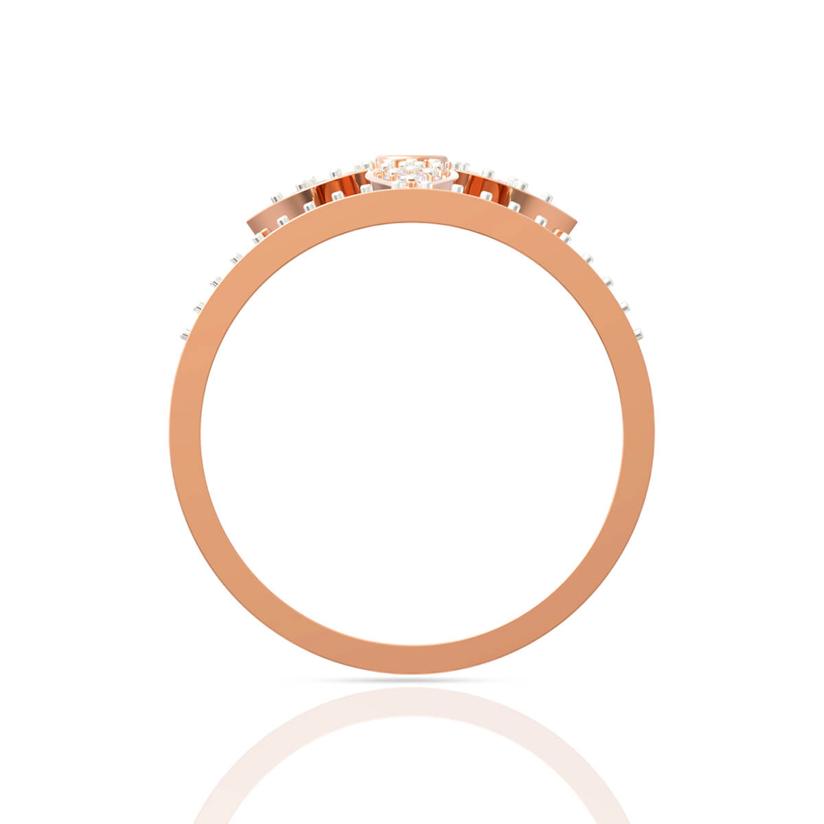 Rosy Clover Grace Ring for Women