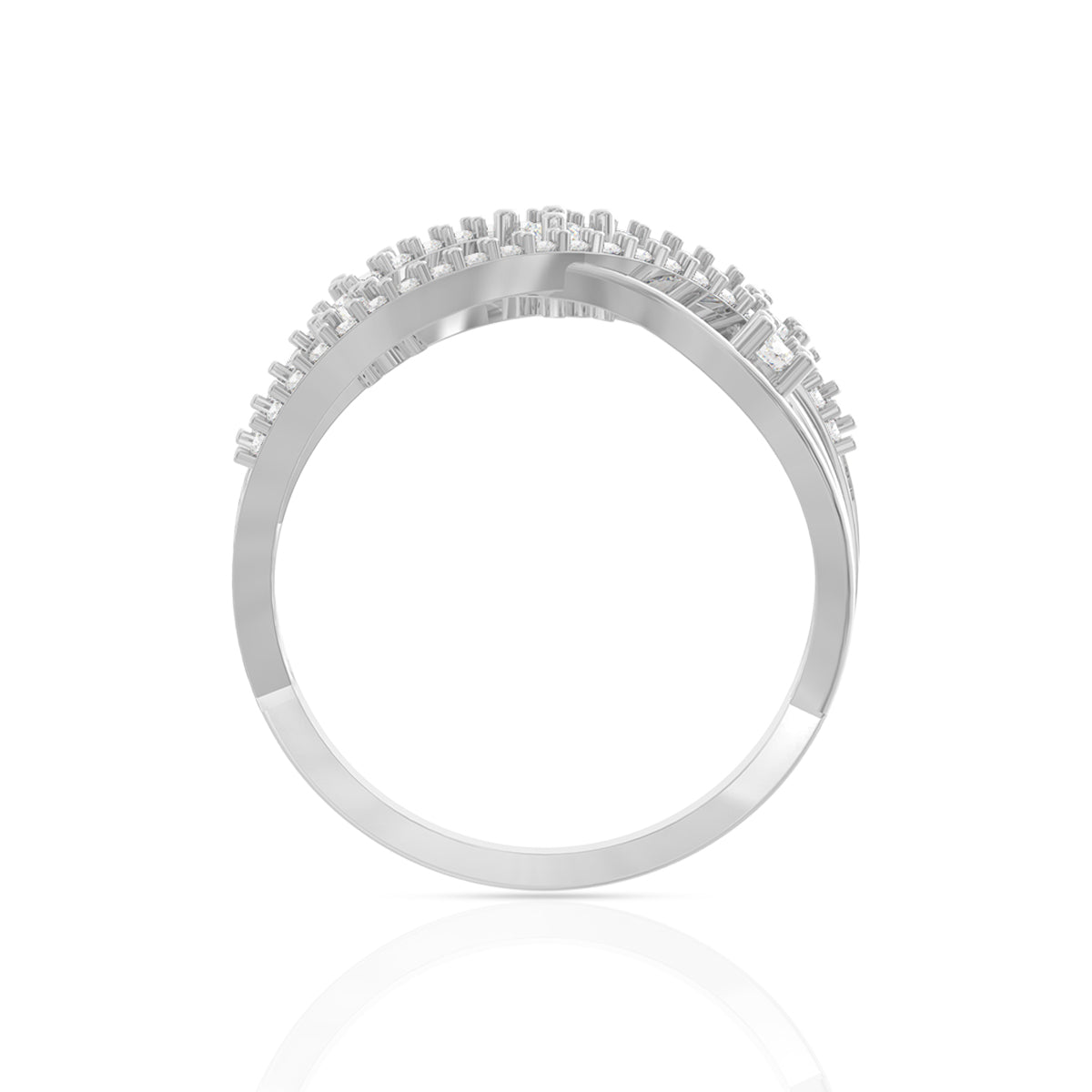 Magical Glaze 18K Diamond Ring