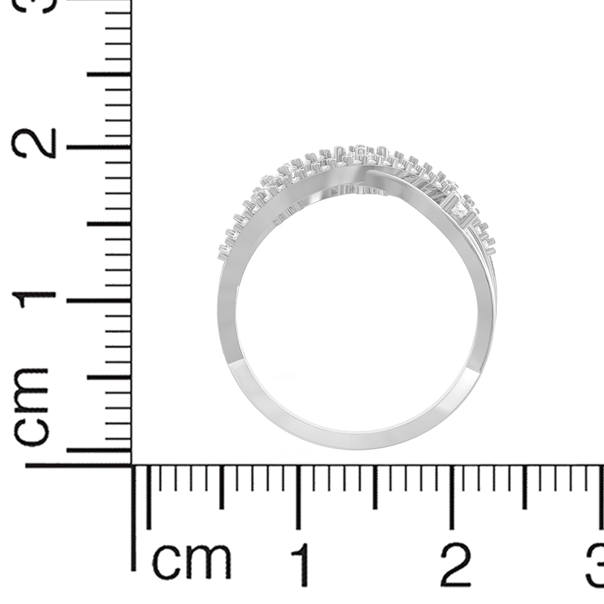 Magical Glaze 18K Diamond Ring