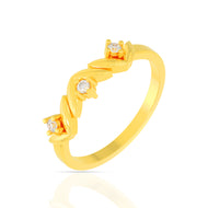 Golden Glow 18K Diamond Ring