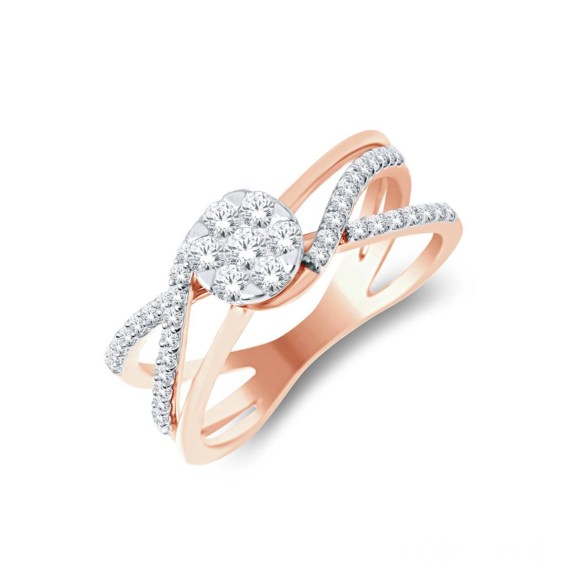 Fabulous Dazzle Rose Gold Ring