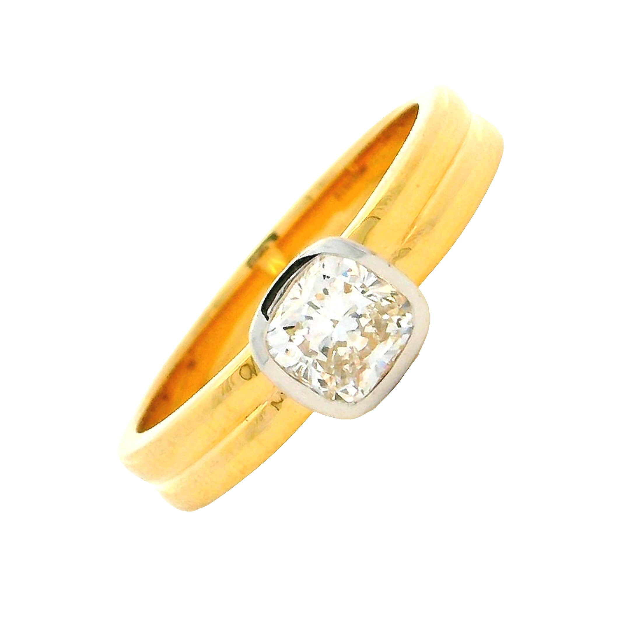 9K Lab Grown Diamond Ring For Men