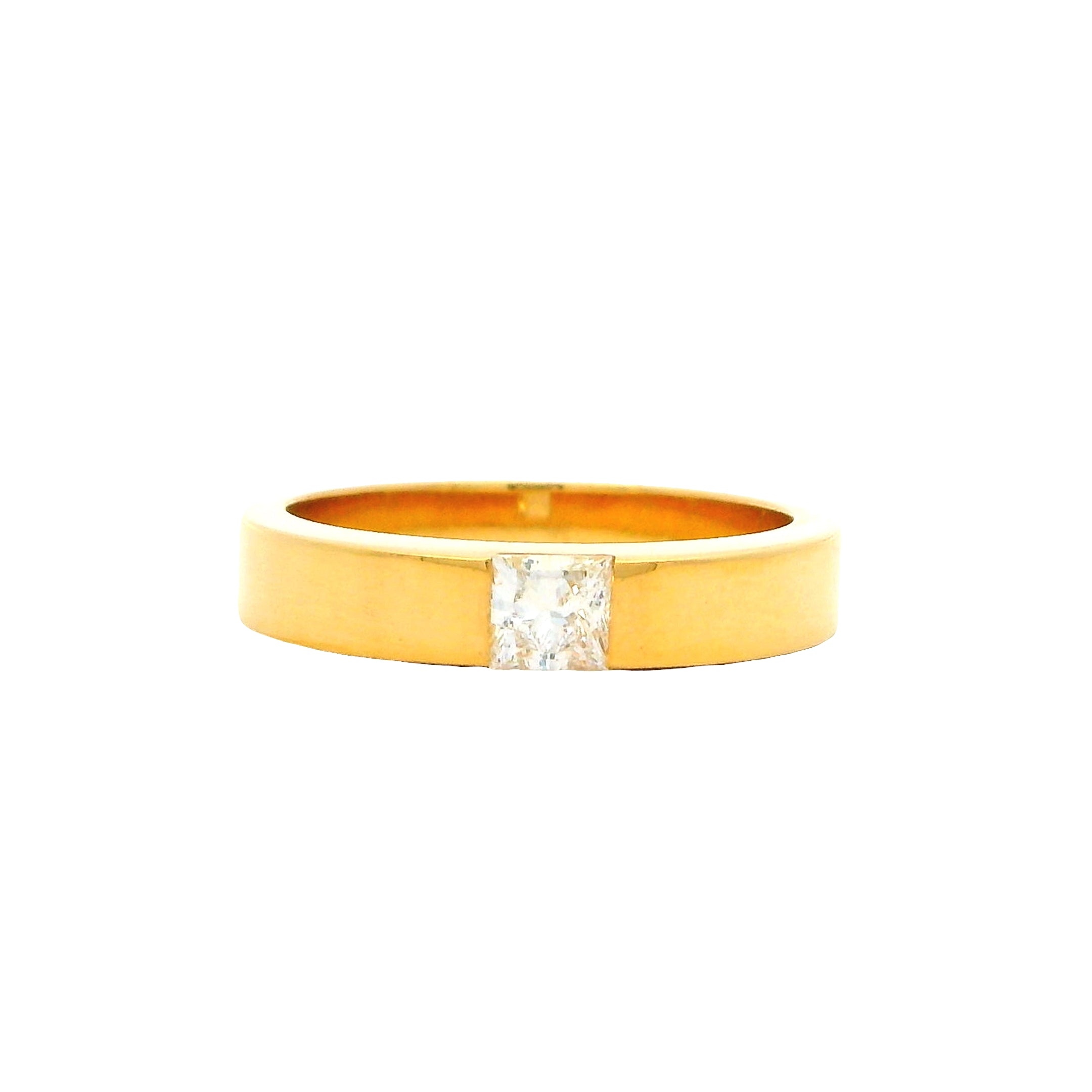 9K Lab Grown Diamond Ring For Men