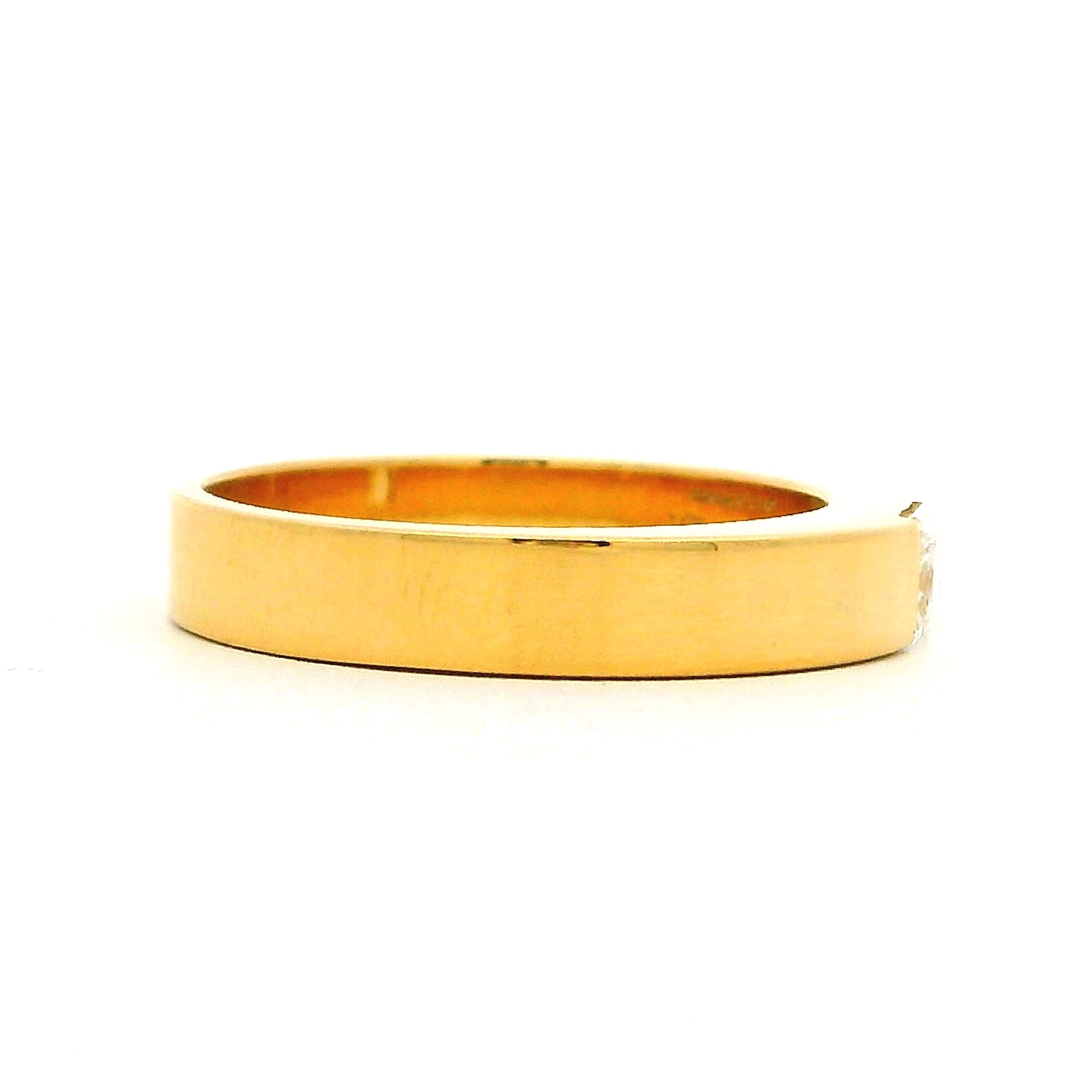 9K Lab Grown Diamond Ring For Men