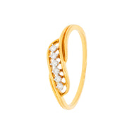 Elegant Swirl Diamond Ring for Women