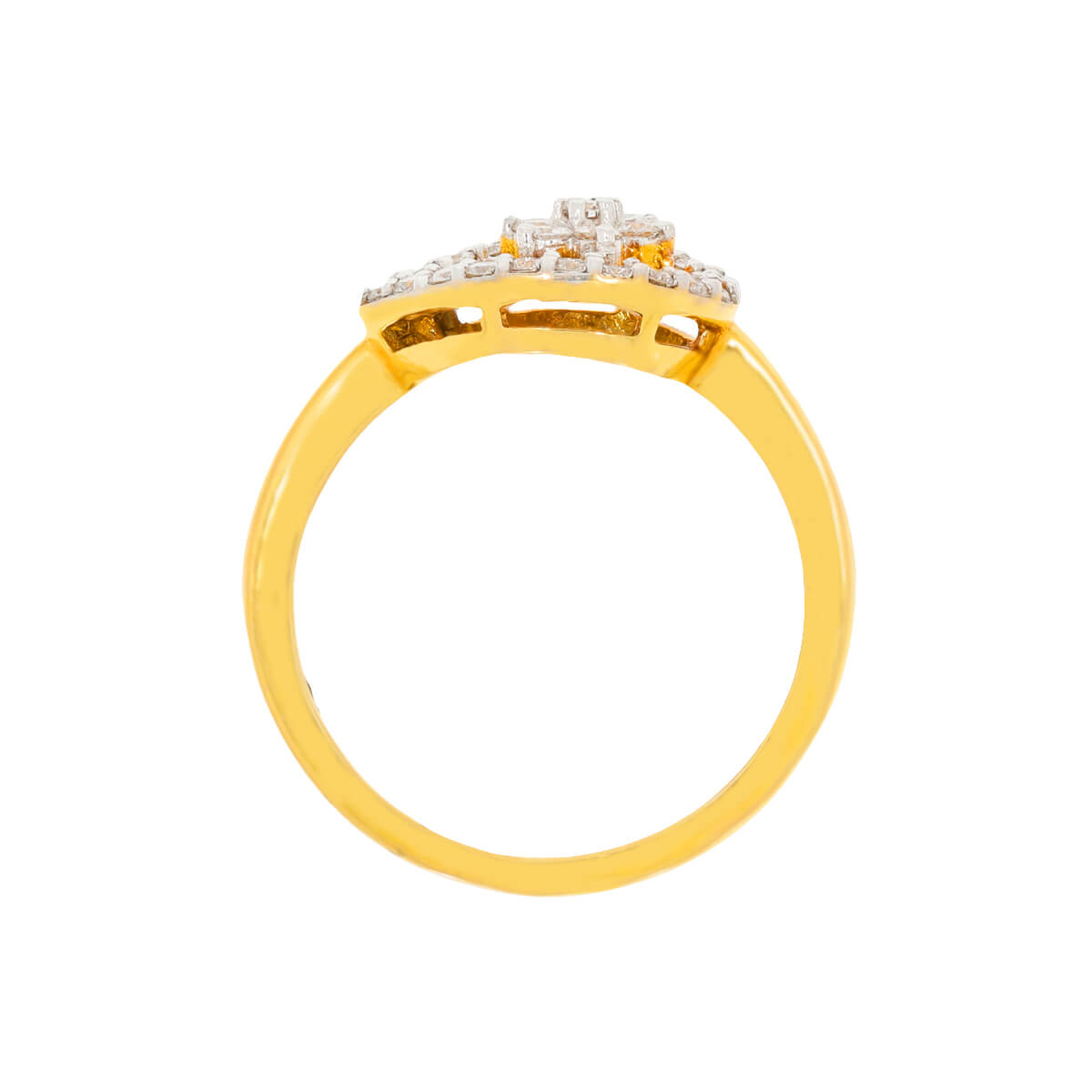 Exquisite Paisley Shine Diamond Ring for Women