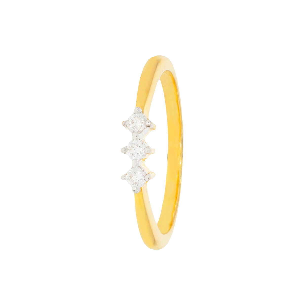 Minimalist Flair Diamond Ring for Women