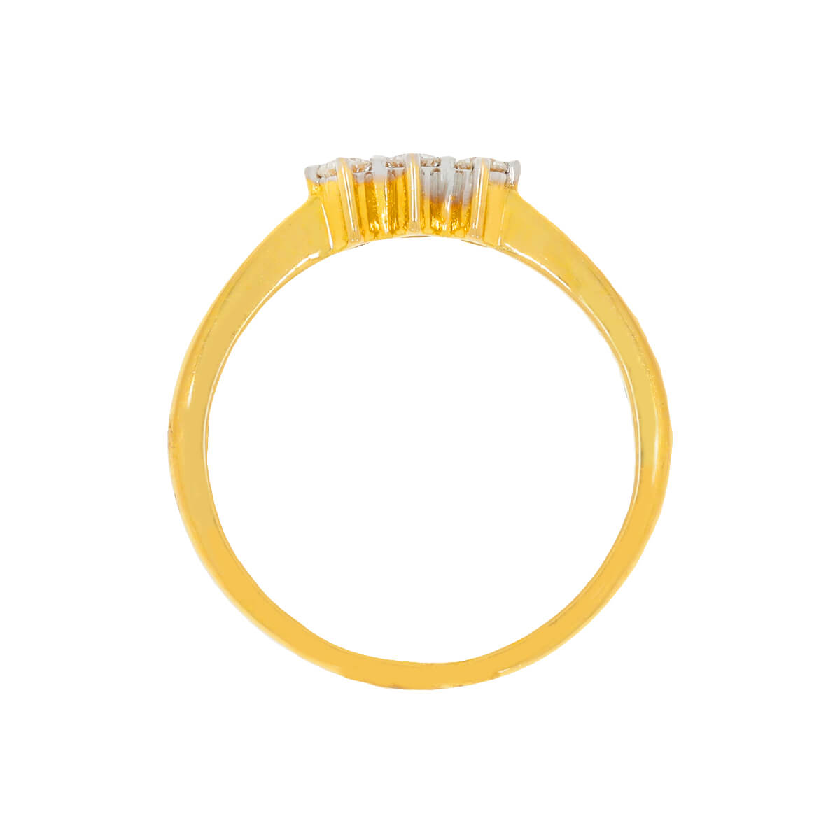 Minimalist Flair Diamond Ring for Women
