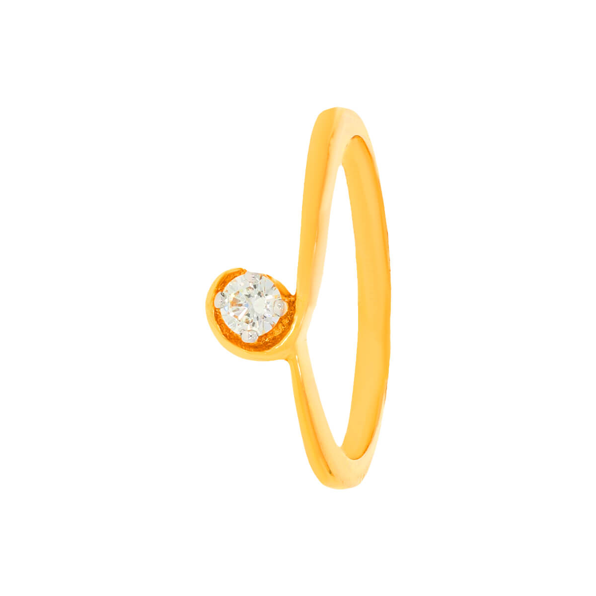 Dainty Glow Solitaire Women Ring