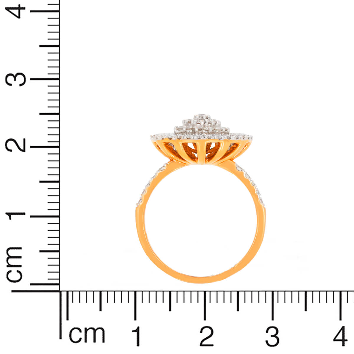 Floweret Shimmer Ring for Women