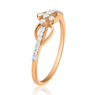 Chic Slender Diamond Ring for Women