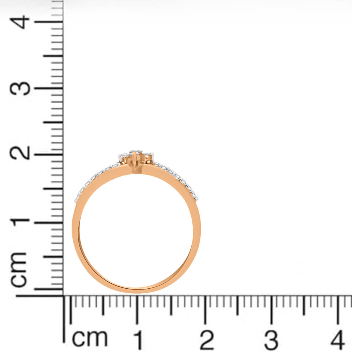 Chic Slender Diamond Ring for Women