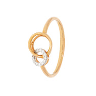 Refined Elegance Orbs Diamond Ring for Women