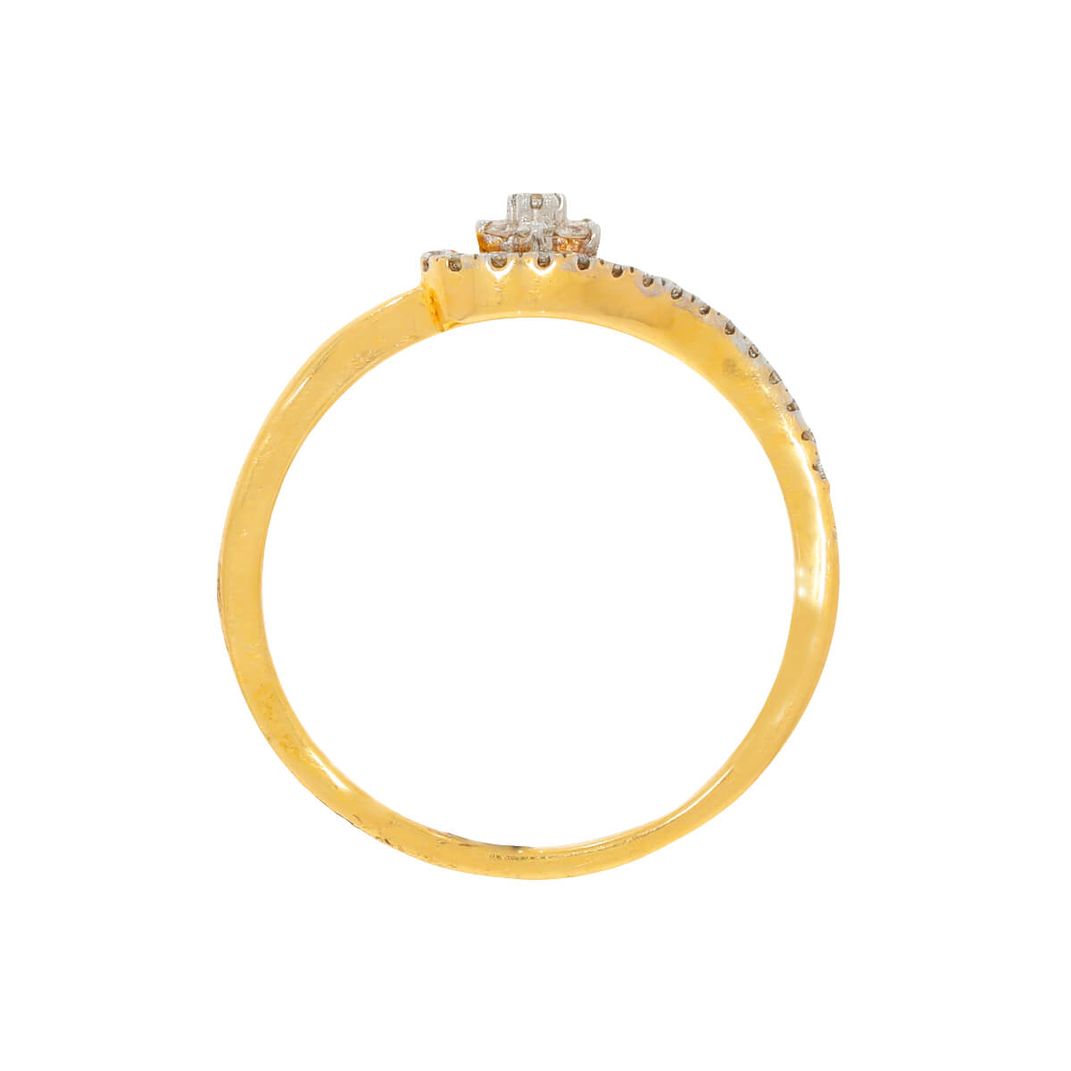 Gleaming Blossom Diamond Ring for Women
