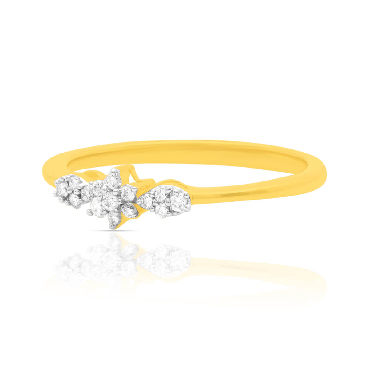 Sleek Glow Diamond Ring for Women