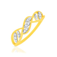 Captivating Petal Shine Diamond Ring for Women