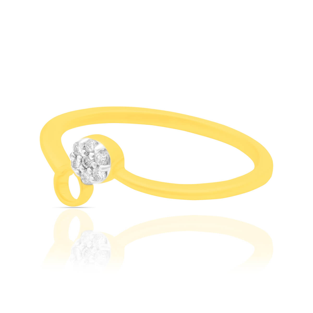 Shinning Flora Diamond Ring for Women