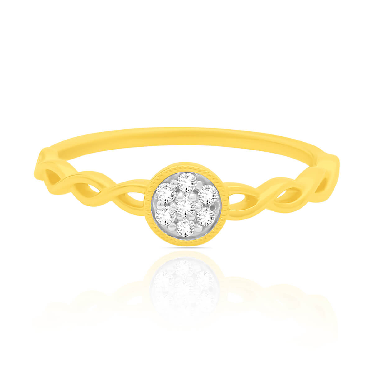 Simple Marvel Diamond Ring for Women