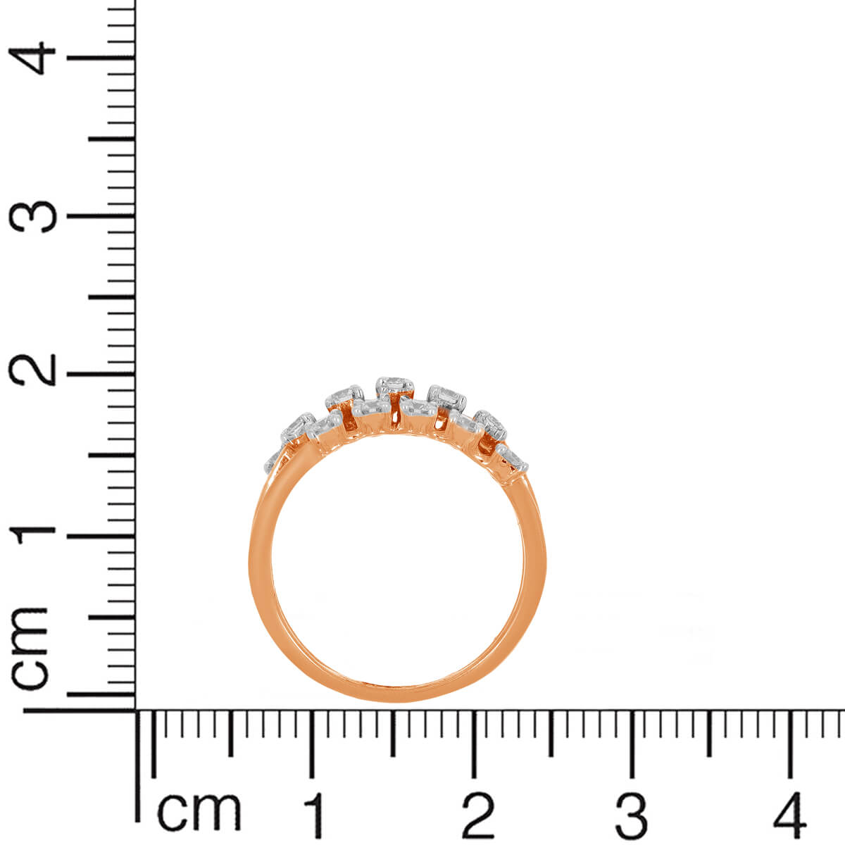 Bold Rizz Rose Gold Ring