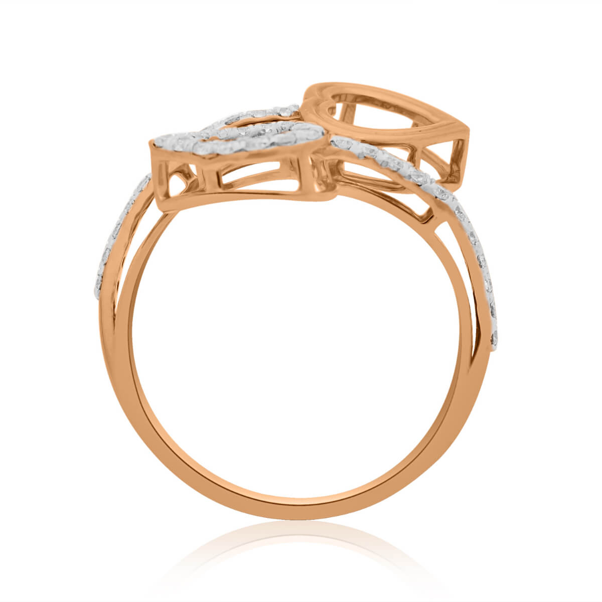 Soft Shimmer Diamond Ring for Women