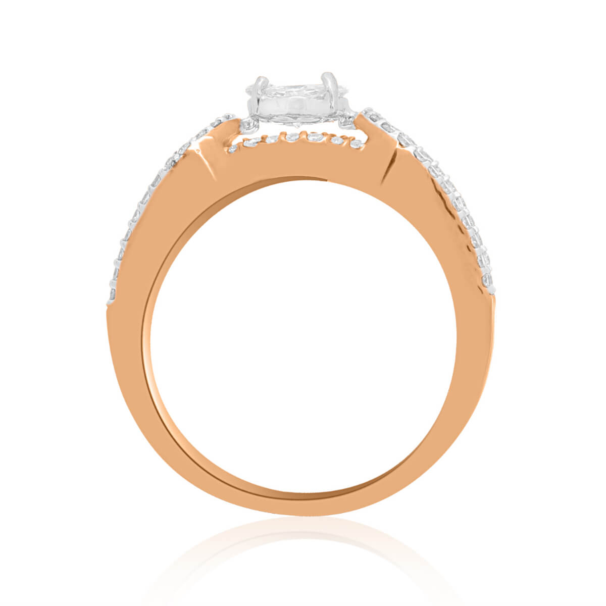 Classic Aura Diamond Engagement Ring for Women