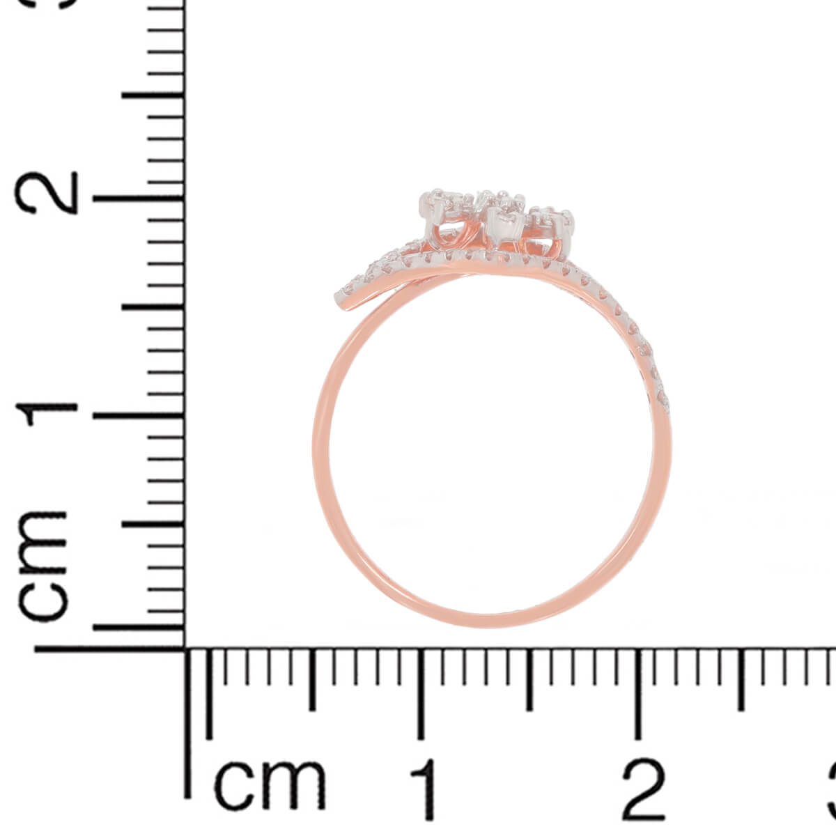 Charming Petal Grace Gold Ring for Women