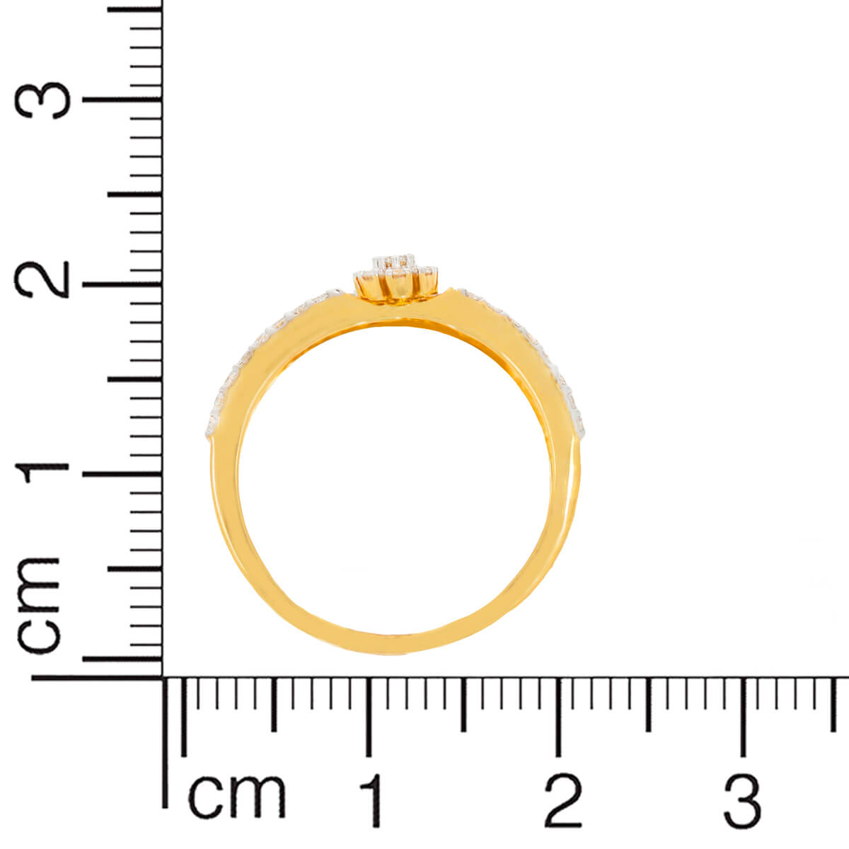 Chic Blossom Glow Diamond Ring for Women