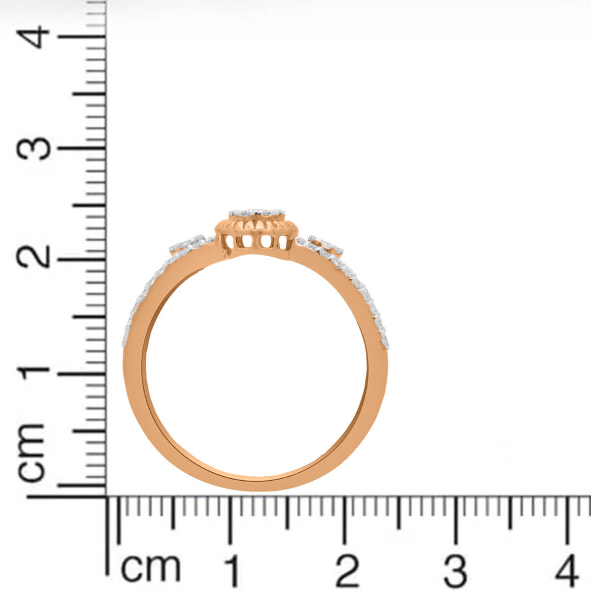 Classical Minimalist Shine Diamond Engagement Ring for Women