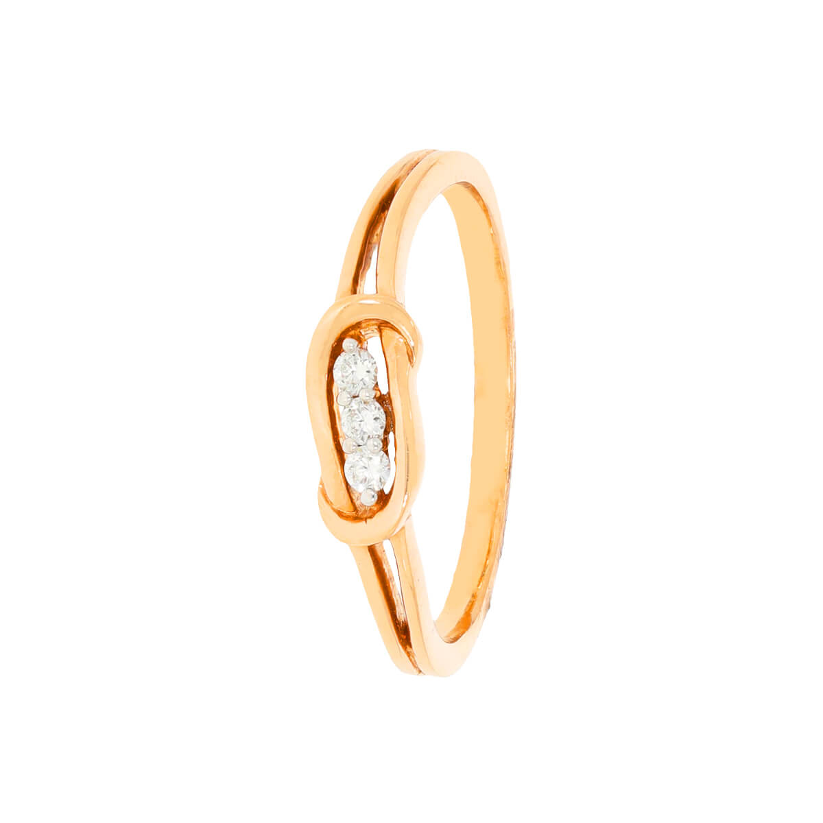 Modern Minimalist Diamond Ring for Women