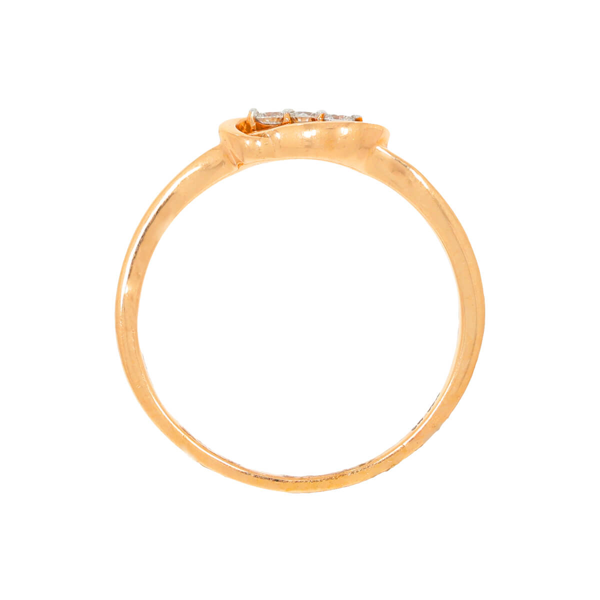 Modern Minimalist Diamond Ring for Women