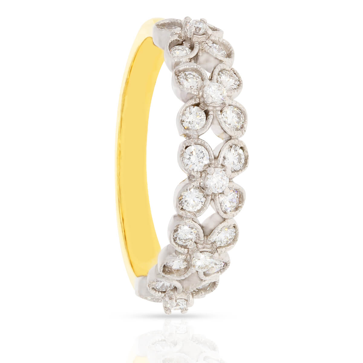 Slender Dazzle Ring for Women