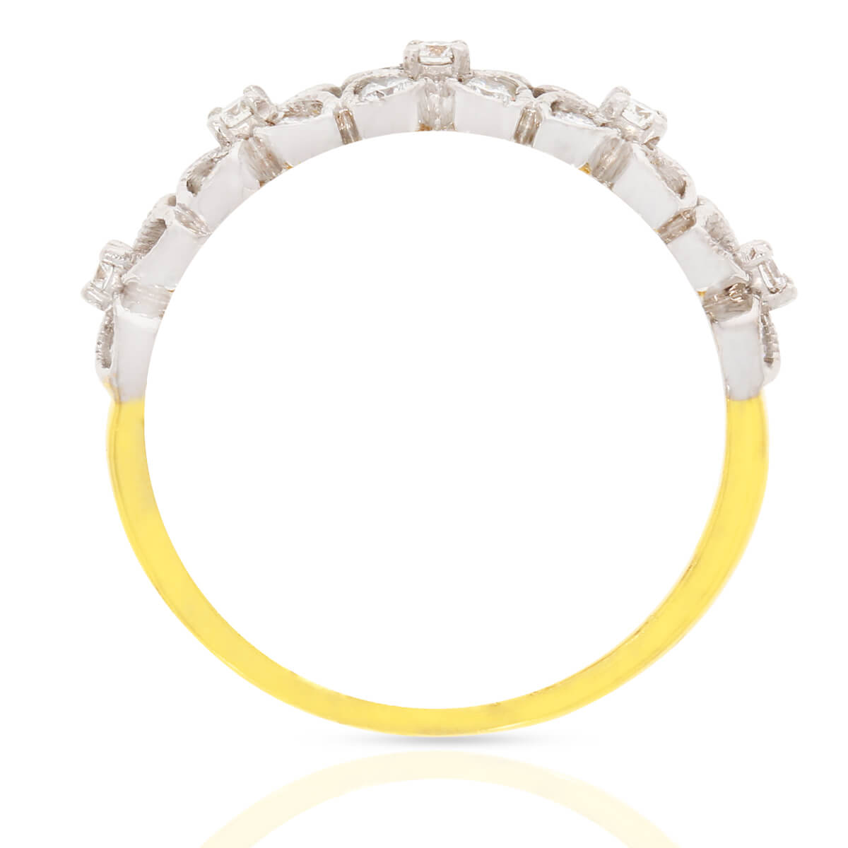 Slender Dazzle Ring for Women