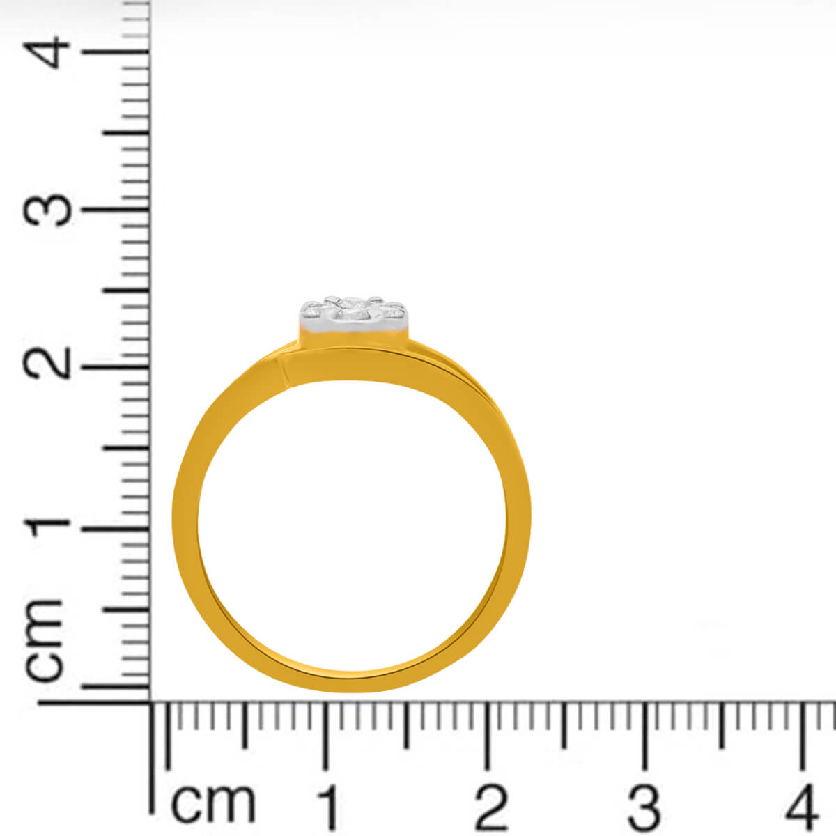 Simple Oval Radiance Diamond Ring for Women