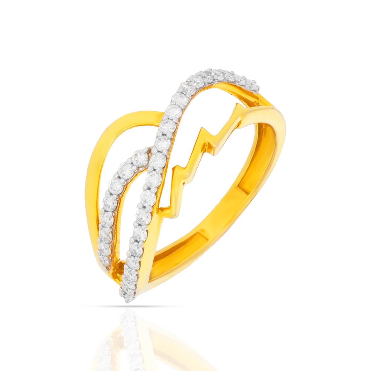 Modern Elegance Diamond Women Ring