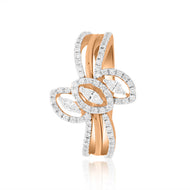 Modern Dazzle Diamond Ring for Women